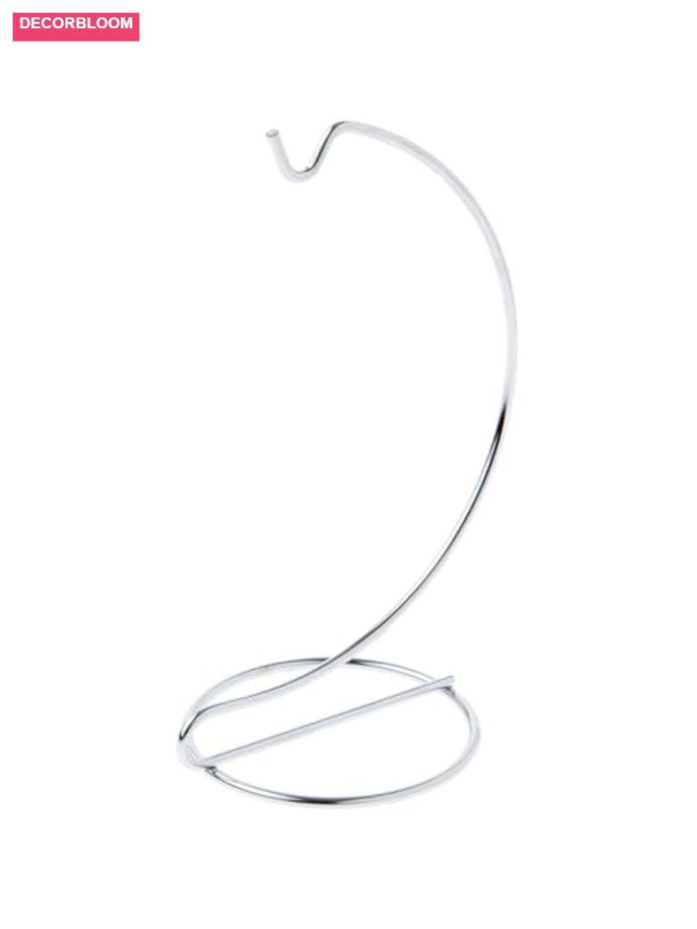 Metal Ornament Display Stand Hanging Hook 6 Inch